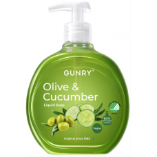 Жидкое мыло Gunry Green Originals Olive Cucumber 400 мл Жидкое мыло Gunry Green Originals Olive Cucumber 400 мл
