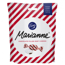 Карамельные конфеты Fazer Marianne 175г мята шоколад Карамельные конфеты Fazer Marianne 175г мята шоколад