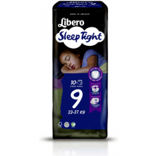 Подгузники трусики Libero SleepTight 9 на вес 22-37кг 10шт Подгузники трусики Libero SleepTight 9 на вес 22-37кг 10шт