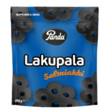 Конфеты с лакрицей Panda Lakupala salmiakki 250г Конфеты с лакрицей Panda Lakupala salmiakki 250г
