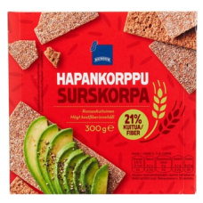 Ржаные хлебцы Rainbow Hapankorppu 300г Ржаные хлебцы Rainbow Hapankorppu 300г