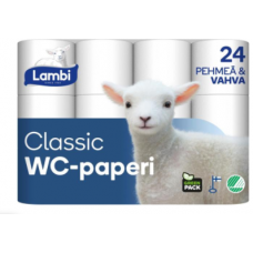 Туалетная бумага Lambi Toilet 24 шт Туалетная бумага Lambi Toilet 24 шт