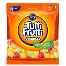 Жевательные конфеты Fazer Tutti Frutti Original 350г ассорти Жевательные конфеты Fazer Tutti Frutti Original 350г ассорти