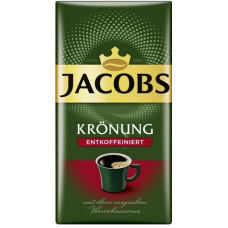 Кофе молотый Jacobs Kronung 500г без кофеина Кофе молотый Jacobs Kronung 500г без кофеина