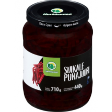 Нарезанная соломкой свекла Herkkumaa Suikalepunajuuri 710/440г Нарезанная соломкой свекла Herkkumaa Suikalepunajuuri 710/440г