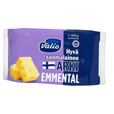 Сыр без лактозы Валио эмменталь Valio Hyva Suomalainen Arki Emmental 625г Сыр без лактозы Валио эмменталь Valio Hyva Suomalainen Arki Emmental 625г