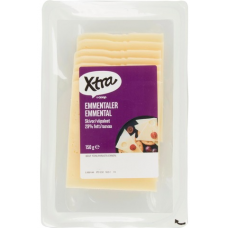 Сыр сливочный Xtra Emmental Juustoviipaleet 150г в нарезке Сыр сливочный Xtra Emmental Juustoviipaleet 150г в нарезке