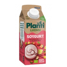 Соевый йогурт Planti Luomu Soygurt Smansikka-Metsamansikka 750г клубника лимон Соевый йогурт Planti Luomu Soygurt Smansikka-Metsamansikka 750г клубника лимон