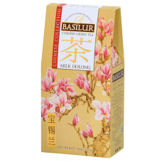 Чай зеленый Basilur Chinese Collection Milk Oolong Китайская коллекция Молочный улун 100г Чай зеленый Basilur Chinese Collection Milk Oolong Китайская коллекция Молочный улун 100г