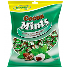 Карамель Woogie Cocoa Mints 150г шоколад мята Карамель Woogie Cocoa Mints 150г шоколад мята