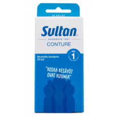 Презервативы Sultan Conture Shaped 25шт Презервативы Sultan Conture Shaped 25шт