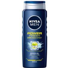 Гель для душа Nivea Men Power Refresh 500мл Гель для душа Nivea Men Power Refresh 500мл