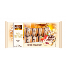 Бисквитное печенье с нежным кремом со вкусом клубники Feiny Biscuits 380г Бисквитное печенье с нежным кремом со вкусом клубники Feiny Biscuits 380г