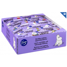 Батончики с йогуртом и лакрицей Fazer Moomin с черникой и малиной 20 г 30 + 30 шт Батончики с йогуртом и лакрицей Fazer Moomin с черникой и малиной 20 г 30 + 30 шт