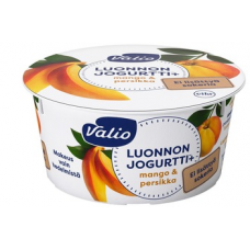 Натуральный йогурт Valio Luonnonjogurtti+ Mango & Persikka 150г манго и персик без добавления сахара, без лактозы Натуральный йогурт Valio Luonnonjogurtti+ Mango & Persikka 150г манго и персик без добавления сахара, без лактозы