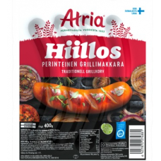 Колбаски гриль Atria Hiillos Grillimakkara 400г Колбаски гриль Atria Hiillos Grillimakkara 400г