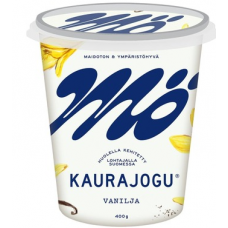 Овсяный йогурт Mo Kaurajogurtti 400г ваниль Овсяный йогурт Mo Kaurajogurtti 400г ваниль