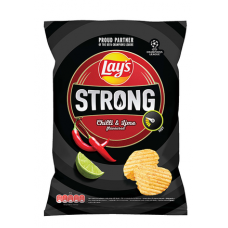 Картофельные чипсы LAY'S Strong со вкусом чили и лайма 210г Картофельные чипсы LAY'S Strong со вкусом чили и лайма 210г