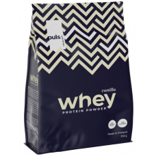 Протеиновый порошок со вкусом ванили Puls Whey 550г Протеиновый порошок со вкусом ванили Puls Whey 550г