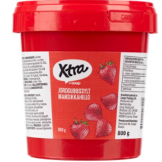 Клубничное варенье X-tra Mansikkahillo 800г Клубничное варенье X-tra Mansikkahillo 800г