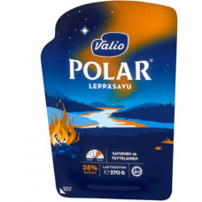 Сыр копченый Valio Polar Leppasavu 270г в нарезке Сыр копченый Valio Polar Leppasavu 270г в нарезке