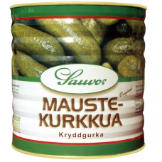 Огурцы в специях Sauvon Maustekurkkua 2,9/1,6кг в ж/б Огурцы в специях Sauvon Maustekurkkua 2,9/1,6кг в ж/б