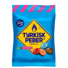Конфеты Fazer Tyrkisk Pepper Hot & Sour Salmiaki 150г Конфеты Fazer Tyrkisk Pepper Hot & Sour Salmiaki 150г