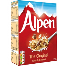 Мюсли Alpen Original 550г Мюсли Alpen Original 550г