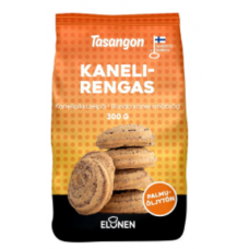 Песочные колечки Tasangon kanelirengas 300г с корицей без лактозы Песочные колечки Tasangon kanelirengas 300г с корицей без лактозы