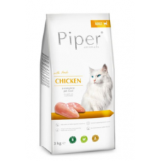 Сухой корм для кошек с курицей PIPER 3кг Сухой корм для кошек с курицей PIPER 3кг