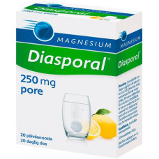 Витамины с магнием Diasporal Activ Magnesium 250мг 20 шипучих таблеток Витамины с магнием Diasporal Activ Magnesium 250мг 20 шипучих таблеток