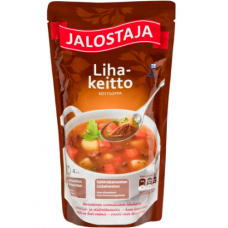 Готовый мясной суп Jalostaja Lihakeitto 550 мл Готовый мясной суп Jalostaja Lihakeitto 550 мл