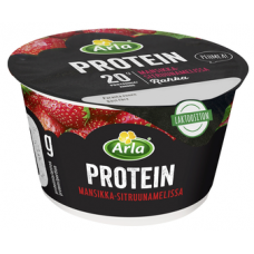 Йогурт Arla Protein mansikka-sitruunamelissa 200г без лактозы клубника лимон Йогурт Arla Protein mansikka-sitruunamelissa 200г без лактозы клубника лимон