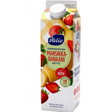 Кисель несладкий Valio Mansikka-Banaani Keitto+Kuitu Sokeroimaton 1л клубника банан Кисель несладкий Valio Mansikka-Banaani Keitto+Kuitu Sokeroimaton 1л клубника банан