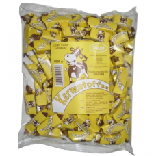 Конфеты коровка в пакете Prix Cream Toffee 1000г Конфеты коровка в пакете Prix Cream Toffee 1000г