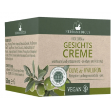 Крем для лица День-ночь Herbamedicus Face Cream Gesichts Creme 50мл на основе оливкового масла Крем для лица День-ночь Herbamedicus Face Cream Gesichts Creme 50мл на основе оливкового масла