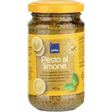 Соус песто с лимоном Rainbow Pesto al limone 190г Соус песто с лимоном Rainbow Pesto al limone 190г
