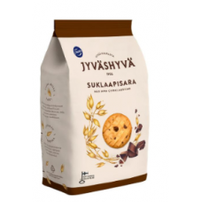 Овсяное печенье Fazer Jyvashyva с шоколадными кусочками 350г Овсяное печенье Fazer Jyvashyva с шоколадными кусочками 350г
