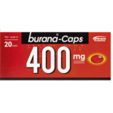 Обезболивающие капсулы BURANA-CAPS 400мг 20шт Обезболивающие капсулы BURANA-CAPS 400мг 20шт