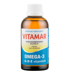 Экстракт рыбьего жира Vitamar Omega-3 200 мл Экстракт рыбьего жира Vitamar Omega-3 200 мл