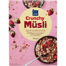 Мюсли с йогуртом и клубникой Rainbow Jogurtti-Mansikkamuromysli 725 г Мюсли с йогуртом и клубникой Rainbow Jogurtti-Mansikkamuromysli 725 г