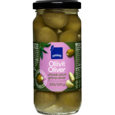 Оливки с чесночной начинкой Rainbow Oliivit Valkosipulitaytteella 240/120г Оливки с чесночной начинкой Rainbow Oliivit Valkosipulitaytteella 240/120г