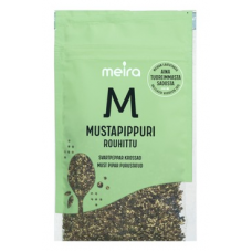 Черный перец молотый Meira Mustapippuri rouhittu 27г Черный перец молотый Meira Mustapippuri rouhittu 27г