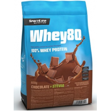 Шоколадный порошок сывороточного протеина Sportlife Nutrition Whey80 600г Шоколадный порошок сывороточного протеина Sportlife Nutrition Whey80 600г