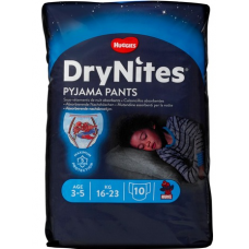 Ночные подгузники Drynites Pyjama pants для мальчиков 3-5лет 10шт Ночные подгузники Drynites Pyjama pants для мальчиков 3-5лет 10шт