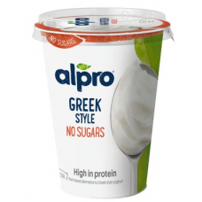 Соевый йогурт Alpro Greek Style No Sugars без сахара без ароматизаторов 400 г Соевый йогурт Alpro Greek Style No Sugars без сахара без ароматизаторов 400 г