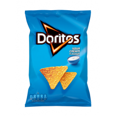 Кукурузные чипсы Doritos Sour Cream Flavour 170г с солью Кукурузные чипсы Doritos Sour Cream Flavour 170г с солью