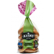 Баранки с яблоком и корицей Keski Omena-kanelirinkeli 294 г размер средний Баранки с яблоком и корицей Keski Omena-kanelirinkeli 294 г размер средний