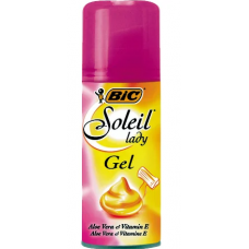 Гель для бритья Bic Soleil Lady Mini 75мл Гель для бритья Bic Soleil Lady Mini 75мл