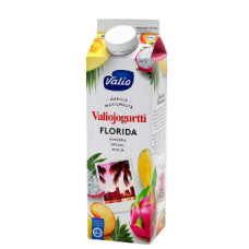Йогурт с кусочками фруктов Valiojogurtti Florida 1л без лактозы Йогурт с кусочками фруктов Valiojogurtti Florida 1л без лактозы